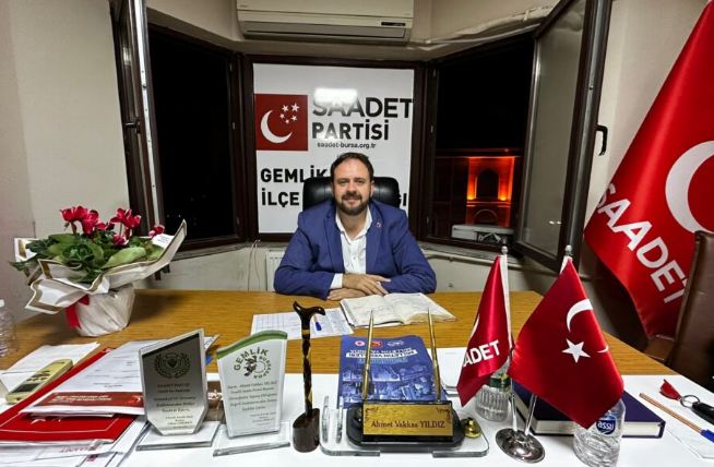 Saadet Partisi 10 Kasım anma mesajı.